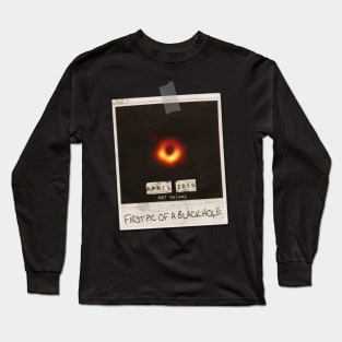 First Picture of Black Hole - Original Vintage Design Long Sleeve T-Shirt